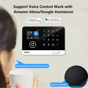 Sistema de Seguridad Inteligente para el Hogar Daytech Tuya con <span class=keywords><strong>Sensor</strong></span> de Movimiento <span class=keywords><strong>PIR</strong></span>, Wi-Fi/<span class=keywords><strong>GSM</strong></span>, Alarma con Volumen Ajustable, Rango de Detección de 100-200m - Product Image 3