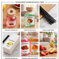 Diffuseur à bâtonnets 120 ml – Offre Spéciale – Parfum d'ambiance de luxe aux huiles essentielles naturelles pour la maison, la chambre et le bureau – Désodorisant