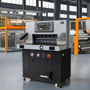 ST-6810L <b>Hydraulic</b> Programmed A2 Paper <b>Cutter</b> Machine Automatic Electric Guillotine Paper Cutting Machine - Product Image 2