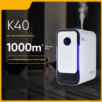 Diffuseur d'arômes métallique professionnel à brume fine, système d'air frais, distributeur de parfum pour hall d'hôtel, pulvérisateur de senteur automatique, aromathérapie