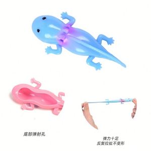 Juguetes de Dedo de Axolotl Unisex al por Mayor, Lanzadores de Salamandra <span class=keywords><strong>El</strong></span>ásticos, Juegos Voladores, Juguetes Novedosos, Recuerdos de Fiesta para Niños y Adultos - Product Image 4
