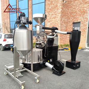 Ticari 20kg Paslanmaz Çelik Tamburlu Kahve Kavurma Makinesi Fabrika Satışı Mağaza Kullanımı İçin Kahve Çekirdeği Kavurma Makinesi Tostadora De Cafe - Product Image 6