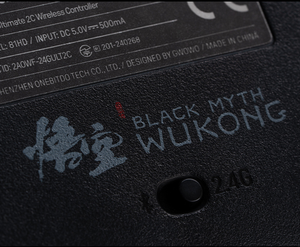 ตัวควบคุมแบบมีสาย8บิตโด้ที่2C ที่สุดสำหรับ Windows <span class=keywords><strong>PC</strong></span> และแอนดรอยด์1000เฮิร์ตปรับ L4ได้กันชน R4สีดำ Wukong ตำนาน - Product Image 3
