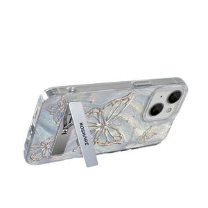 Étui Premium Mignon avec Motif Nœud pour iPhone 11 Pro Max 12 13 14 15 16 Pro Max pour Téléphones Mobiles Apple Plus - Product Image 1