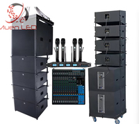 Nouveau Design Enceintes Actives Professionnelles pour Spectacles en Extérieur Scène Mariage Enceintes Line Array Passives Professionnelles