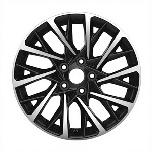Rines de Aleación de Aluminio Fundido Ligeros de 16, 17 y 18 Pulgadas en Color Negro Hiperbrillante para Modificación de Sonata 5x114.3 ET 40-50 - Product Image 5