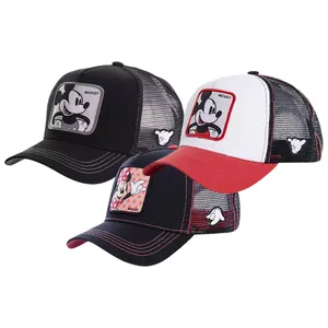 디자이너 야구 여름 야구 모자 트럭 메쉬 모자 자수 로고 야구 모자