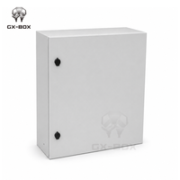 Boîte de jonction murale IP65 en acier galvanisé, revêtement poudré, coffret de distribution, panneau électrique