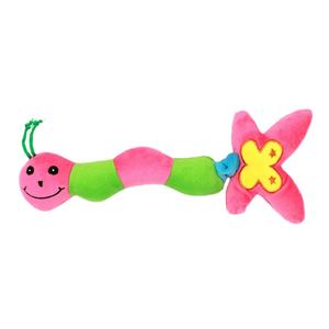 Оптовая продажа, красочные мягкие жевательные игрушки в форме змеи для собак, плюшевые игрушки, пищащие игрушки - Product Image 2