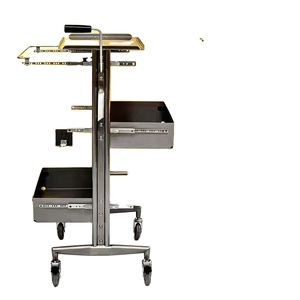 <b>Tool</b> Cabinet Hair Products Hot Dyeing Area <b>Trolley</b> Hair Salon Dedicated Cabinet Stainless Steel Storage Cabinet - Product Image 3