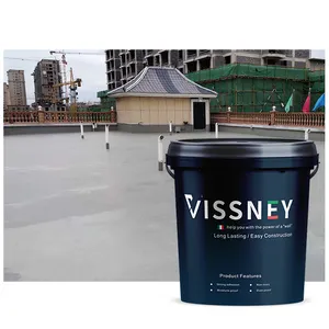 Vissney Heat Reflective Paint Waterproof and Heat Insulation Integration Coating for Roof and Wall