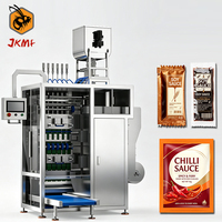 Machine d'emballage automatique haute vitesse pour sachets de sauce 10ml 20ml, machine d'emballage pour sachets de sauce soja, machine d'emballage pour sachets de sauce chili