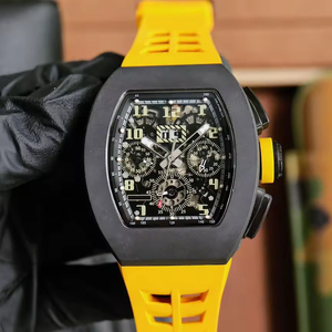 Men's Automatic Multi-Function Chronograph Skeleton Mechanical <b>Watch</b> Luxury Sport Wristwatch Custom Logo OEM Wholesale - Product Image 1