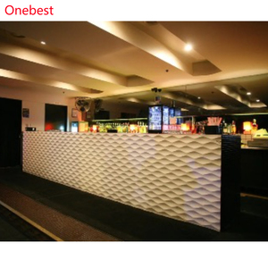 Hotel venta Sushi LED Bar mostrador mármol piedra diamante forma decoración <span class=keywords><strong>discoteca</strong></span> Bar muebles para club nocturno - Product Image 3