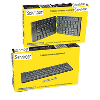 Ensemble clavier et souris sans fil K380s avec raccourcis personnalisables, fin et portable, commutation facile pour Windows, MacOS, pliable