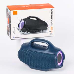 BOMBOX4 Mini Altoparlante Portatile Bluetooth in Tessuto, Super Bass, Audio Hi-Fi, Stereo Woofer, Luce RGB, Altoparlante Wireless <span class=keywords><strong>BT</strong></span>, <span class=keywords><strong>Radio</strong></span> FM/TF - Product Image 5
