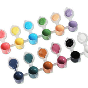 ชุดระบายสีสัตว์ทะเล DIY |   แปรงทาสีอะคริลิกสำหรับรูปปลาดาวและเปลือกหอยที่สามารถทาสีได้ |   ของเล่นศิลปะพีวีซีขนาด 4.5 นิ้ว ยี่ห้อ WAYEE - Product Image 6