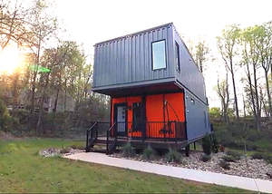 Casa prefabricada de lujo de 40 pies, quiosco de oficina y Hotel, almacén al aire libre, opción de 20 pies, Panel sándwich, casa contenedora de envío de acero - Product Image 5