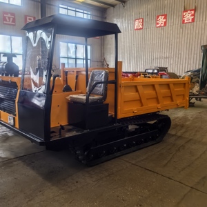 Camión Volquete Cargador de Orugas Diésel de 5 Toneladas con Motor HuiChai, Vehículo de Transporte de Servicio Pesado para Granjas, Montaña y Materiales de Tierra - Product Image 3