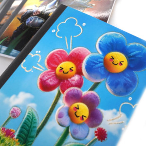 Cuaderno de Composición B5 de Alta Calidad al por Mayor, 160 Páginas, con Polvo Dorado Brillante UV, Encuadernación Cosida para Estudiantes, Regalos Promocionales - Product Image 2
