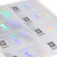 Étiquette d'autocollant d'hologramme personnalisée professionnelle étiquette holographique de sécurité de conception libre pour le dentifrice de soin de peau de lotion