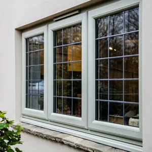 Janelas de casamento upvc dobro à prova de furricane