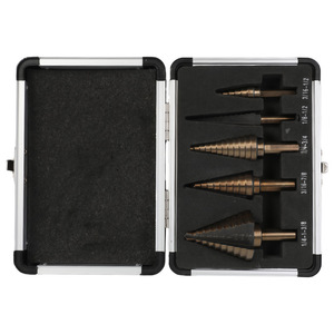 Dr. Giant Step Drill Bit 5Pc Set Gold Finish Metal Drilling Kit - Product Image 4