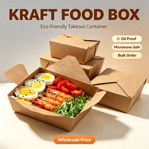Caja para Sándwiches Personalizada de 9x6 Pulgadas, Contenedor de Alimentos Tipo <span class=keywords><strong>Submarino</strong></span> de Papel Kraft con Logotipo para Restaurantes y Comida para Llevar - Product Image 1