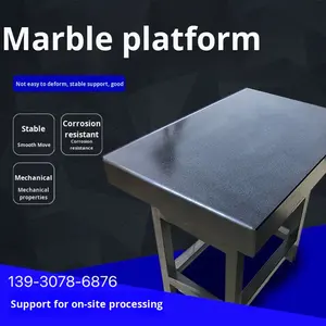 Hituo उच्च परिशुद्धता 00 ग्रेड 0.001 मिमी सटीकता ग्रेनाइट फ्लैट प्लेट संगमरमर निरीक्षण वर्कबेंच ब्रैकेट गेज - Product Image 3