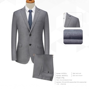 <span class=keywords><strong>Traje</strong></span> de <span class=keywords><strong>Novio</strong></span> <span class=keywords><strong>Gris</strong></span> de Alta Gama, <span class=keywords><strong>Traje</strong></span> Formal de Manga Larga con Abertura Trasera, <span class=keywords><strong>Color</strong></span> Sólido, Cierre de Cremallera con Cuentas - Product Image 3