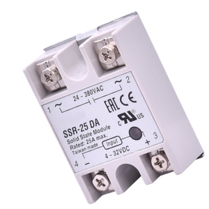 รีเลย์โซลิดสเตท OKN1205-1 SSR 25DA 3 32 โวลต์ดีซี ออก 24 380 โวลต์เอซี - Product Image 3