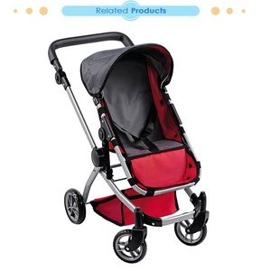 Feili chất lượng cao 2 cách baby <span class=keywords><strong>doll</strong></span> xe đẩy và xe ghế đẩy cho búp bê búp bê xe đẩy em cho 11 tuổi - Product Image 4
