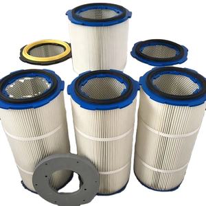 ستة الأذن الإفراج السريع خرطوشة فلتر مسحوق إعادة تدوير فلتر خرطوشة ألياف البوليستر مرشح غشاء PTFE - Product Image 1