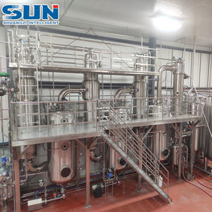 Heiß verkaufter Drei-Effekt-Fallfilm-Vakuum verdampfer für die Fruchtsaft konzentration - Product Image 3