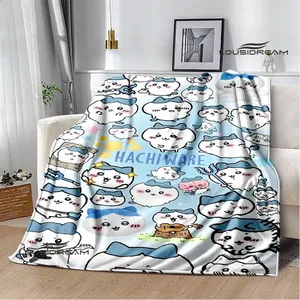 Coperte Calde in Flanella con Stampa 3D di Chiikawa, Morbide e Confortevoli, Copriletto, Regalo, Derivati di Animazione e <span class=keywords><strong>Film</strong></span> - Product Image 5