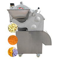 Groentesnijmachine Ui Mango Snijmachine Snijmachine Uienbreker Fruit Wortel Groente Blokjes Apparatuur
