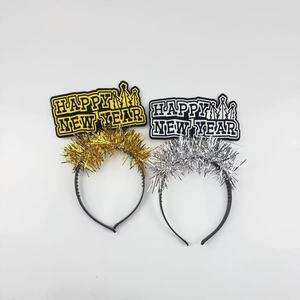 Diadema de <span class=keywords><strong>Año</strong></span> <span class=keywords><strong>Nuevo</strong></span> 2027, Diadema de Nochevieja, Adorno <span class=keywords><strong>para</strong></span> el Cabello de Navidad y <span class=keywords><strong>Año</strong></span> <span class=keywords><strong>Nuevo</strong></span>, Decoración <span class=keywords><strong>para</strong></span> Fiestas, Aro <span class=keywords><strong>para</strong></span> el Cabello con Brillantina Colorida - Product Image 1