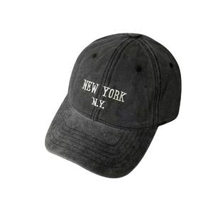 Casquette de baseball rétro personnalisée avec broderie New York N.Y. pour la mode en plein air et la protection solaire - Product Image 1