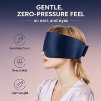 Masque de sommeil occultant en soie de mûrier 16 mm ZY Brand, design double face, respirant, doux, léger, cadeau d'anniversaire, pour la maison