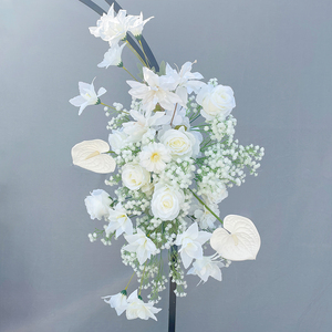 Promise Wholesale Factory White Flower <b>Arches</b> Arrangement <b>Wedding</b> Flower <b>Arch</b> Backdrop - Product Image 2