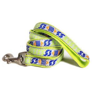 Juego de Correa y Collar para mascotas bordado con cosido resistente 'Chain Printed' de DB Touchdog - Product Image 3