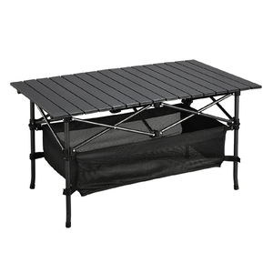 KINGGEAR-<span class=keywords><strong>Mesa</strong></span> plegable portátil para exteriores, <span class=keywords><strong>mesa</strong></span> <span class=keywords><strong>enrollable</strong></span> <span class=keywords><strong>de</strong></span> <span class=keywords><strong>aluminio</strong></span> para acampar en la playa y barbacoa - Product Image 1