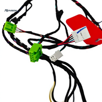 Kit Kabel Harness Tegangan Rendah EV untuk Dashboard Mobil, Perakitan Konektor Kabel Sinyal Multi-Sirkuit