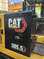 Offre Spéciale – Mini-Excavatrice Hydraulique Caterpillar 5,5 Tonnes d'Occasion Cat 305.5, Importation Originale, Sans Rouille, Inspectée SGS, Prête pour l'Aménagement Paysager