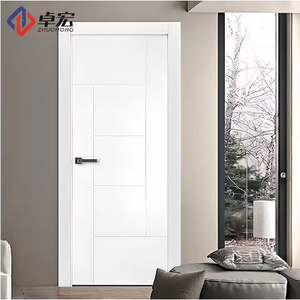 Portes intérieures françaises pré-montées Zhuohong personnalisables, demi-arche 30 <span class=keywords><strong>x</strong></span> 80 - Product Image 4