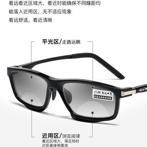 2025 lunettes de presbytie focales Style de sports de plein air capable de changement de couleur photosensible Anti lumière bleue lunettes de presbytie - Product Image 4