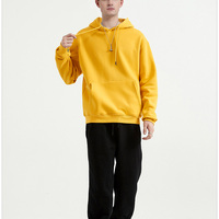 Sweat-shirts et pulls à capuche pour hommes, surdimensionnés, vintage, lourds, délavés, imprimés en relief, lavage à l'acide, sweats à capuche personnalisés, streetwear