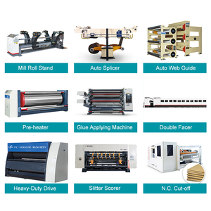 Hoàn toàn tự động tấm carton giàn <span class=keywords><strong>Stacker</strong></span> cho các tông sóng dây chuyền sản xuất - Product Image 3
