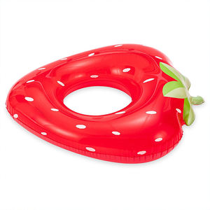 Bouée gonflable en PVC épais et durable en forme de fraise, flotteur de <span class=keywords><strong>piscine</strong></span> en forme de fruit, radeau gonflable pour enfants et adultes - Product Image 4