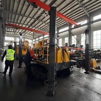 Foreuse à circulation inversée de 400 m à moteur diesel, équipement de forage RC pour les travaux d'exploration en extérieur